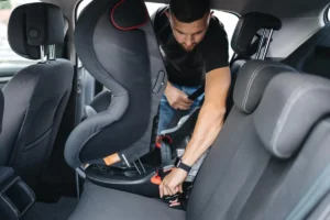 How to remove Graco car seat from the base